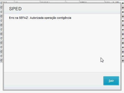 Erro no TSS 3.00 - Sempre em Contingência - Resolvido